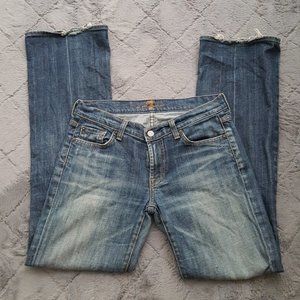 7 for all mankind bootleg jeans size 29